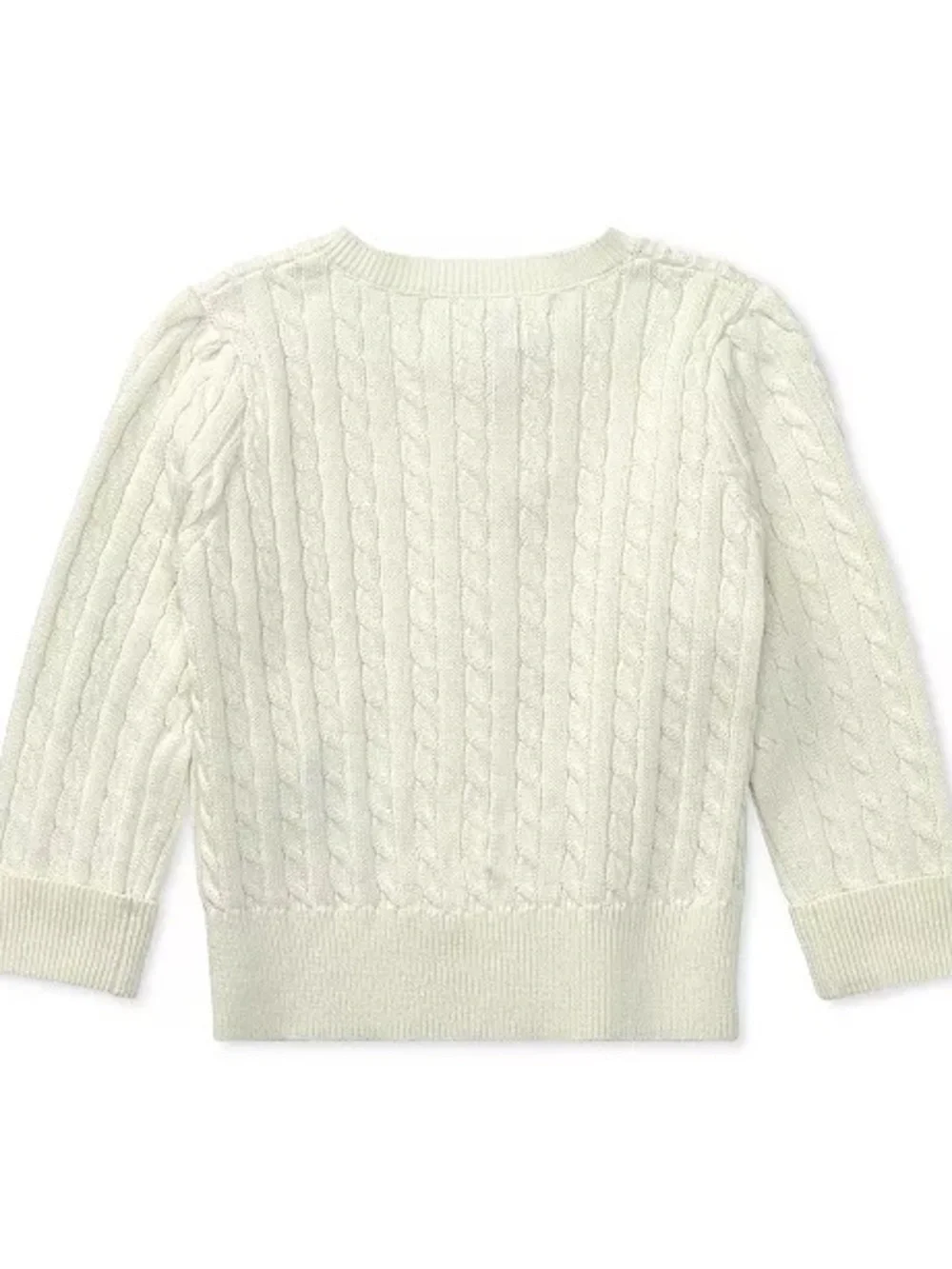 Baby Girls Cable-Knit Cotton Cardigan